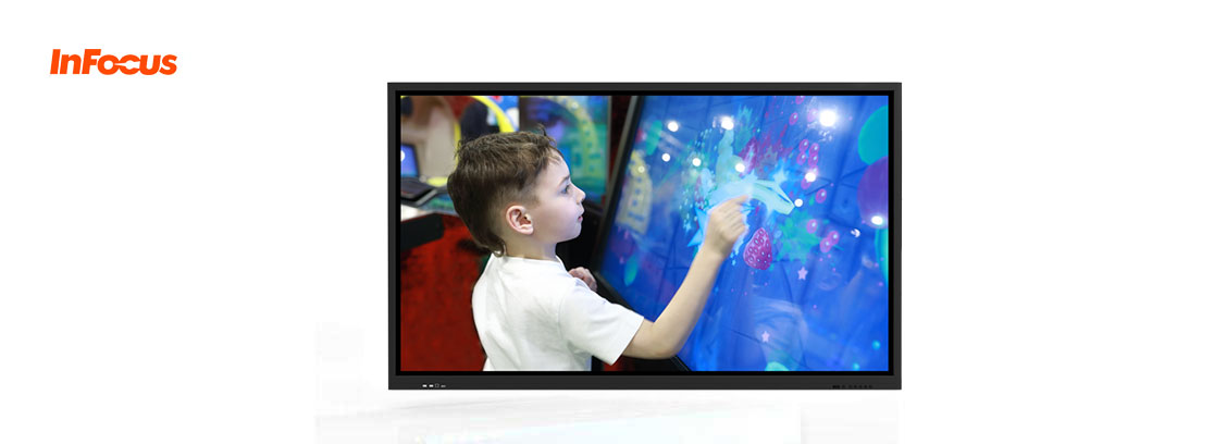 interactive flat panel display in pakistan - infocus inf9800